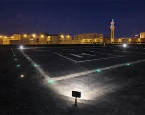 اضاءة مهبط طائرات