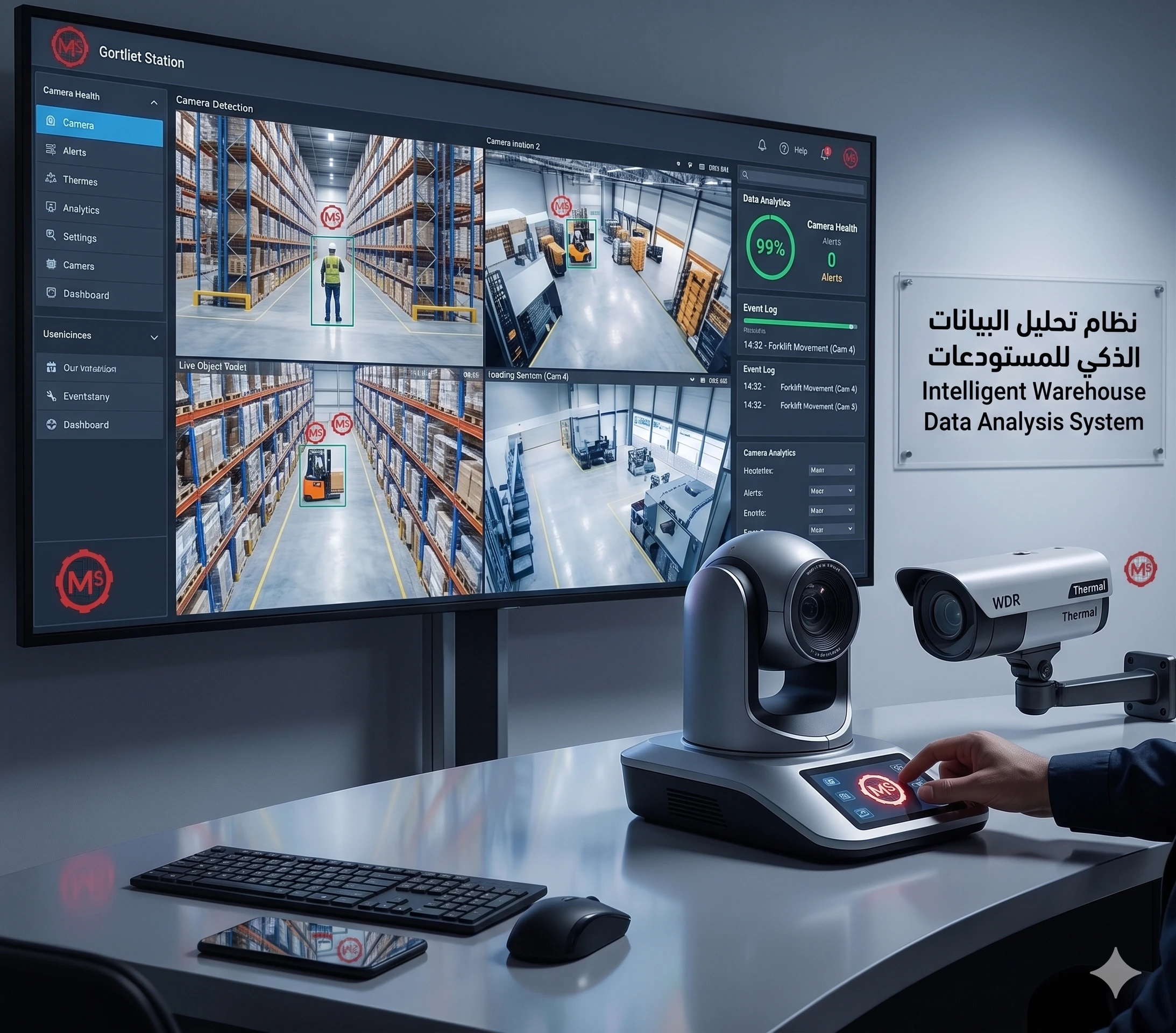 فني كاميرات مراقبة جدة