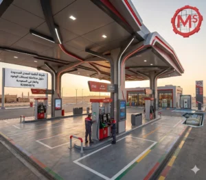 تجهيز محطات الوقود والغاز بالسعودية