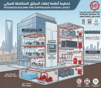 تركيب سيستم اطفاء الحريق في السعودية