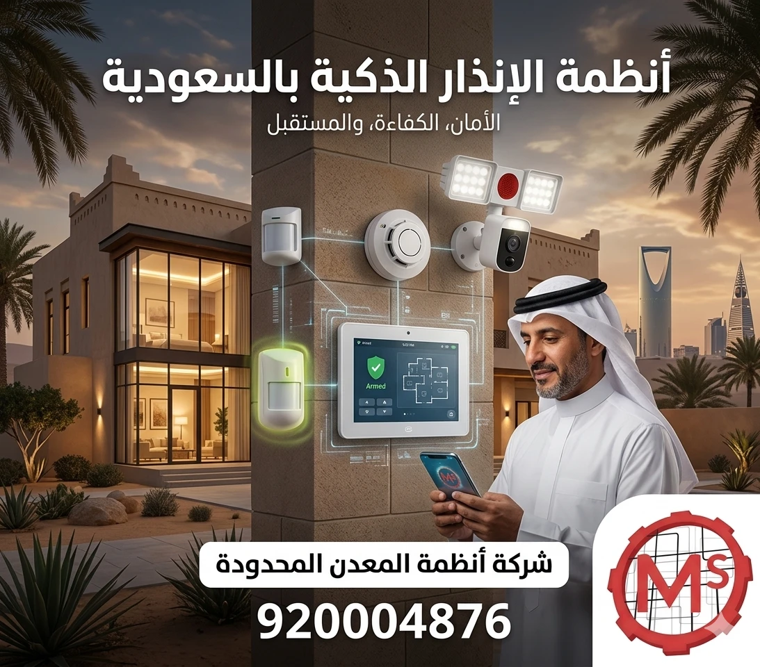 أنظمة الإنذار الذكية بالسعودية